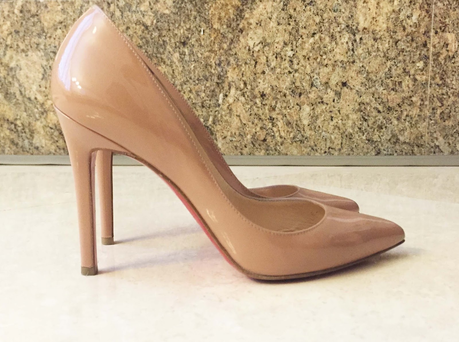 christian louboutin pigalle 100 beige